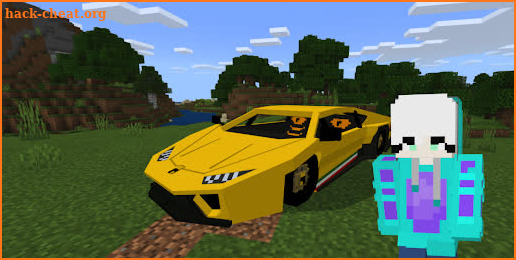 Mod for Minecraft Lamborghini screenshot