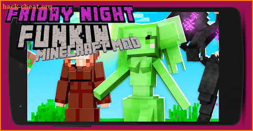 Mod Friday Night Funkin Skin For Minecraft PE screenshot