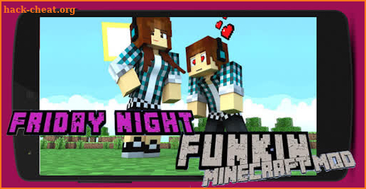 Mod Friday Night Funkin Skin For Minecraft PE screenshot