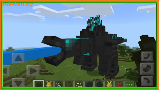 Mod Godzilla Minecraft screenshot