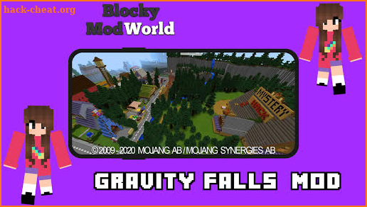 Mod Gravity Falls [For MCPE] screenshot