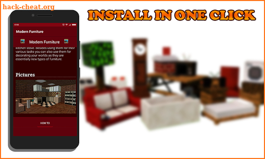 Mod Modern Furniture for MCPE screenshot