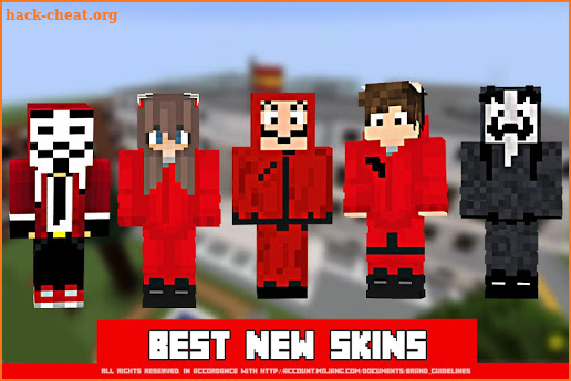 Mod Money Heist Bank Escape + Skins For MCPE screenshot