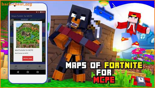 Mod of Fortnite Battle Royale for MCPE screenshot