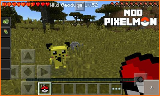 Mod Pixelmon for MCPE screenshot