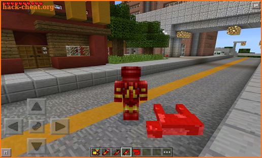 Mod Power Red Man MCPE screenshot