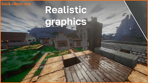 Mod Realistic Shader for mcpe screenshot