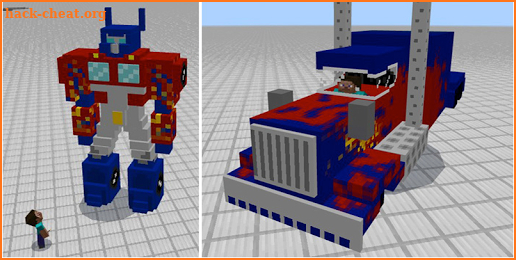 Mod robots transformers for MCPE screenshot