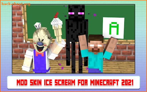 Mod Skin Ice Scream for Minecraft 2022 screenshot