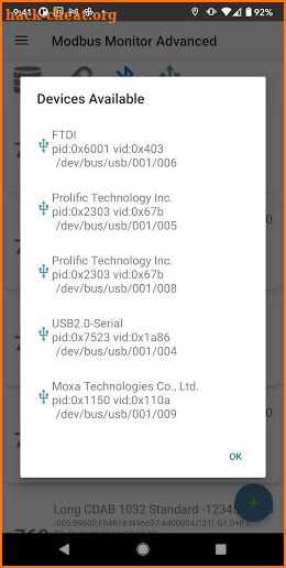 Modbus Monitor Advanced screenshot