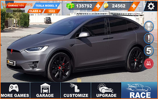 Model X: Modern Electric Car Simulator Game screenshot