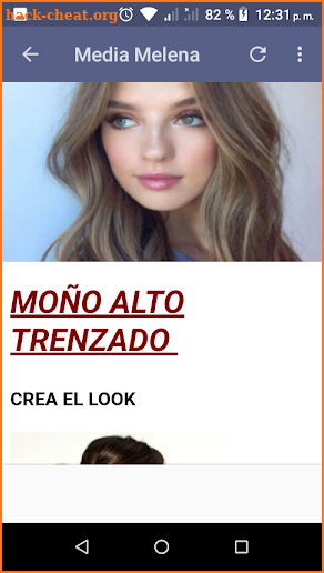 Modelos de Peinados screenshot