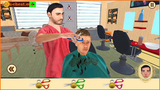 Modern Barber Hair Salon - Beard Makeover Game screenshot