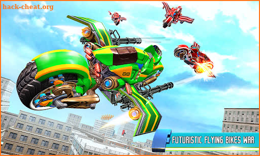 Modern Bus Robot Transform Bike Robot Games screenshot