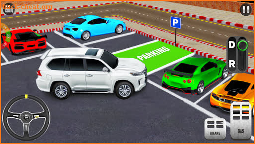 Modern Car Parking Simulator: Prado Car Games 2021 screenshot