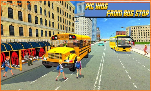 Modern City School Bus Simulator 2017 screenshot