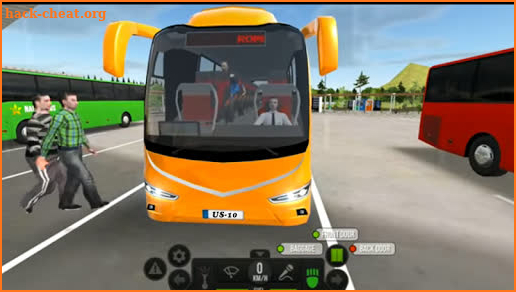 Modern Heavy Bus Coach: Public Transport Free Game screenshot