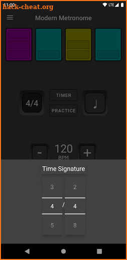 Modern Metronome Pro screenshot