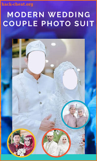 Modern Muslim Wedding Couple Photo Suit screenshot