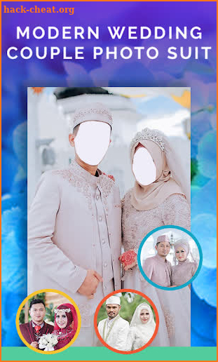 Modern Muslim Wedding Couple Photo Suit screenshot