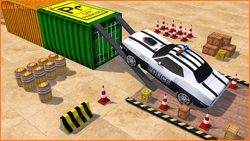 Modern Police Car Parking 2- Car Driving Games screenshot