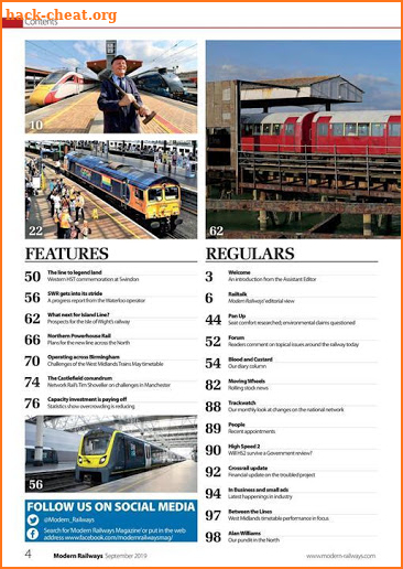 Modern Railways Magazine screenshot