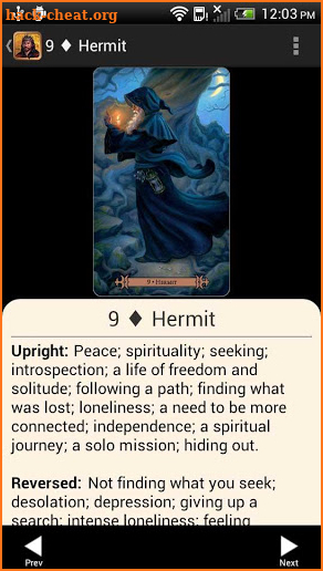 Modern Spellcaster’s Tarot screenshot