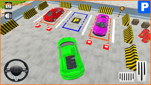 Modern Taxi Car Drive Parking screenshot