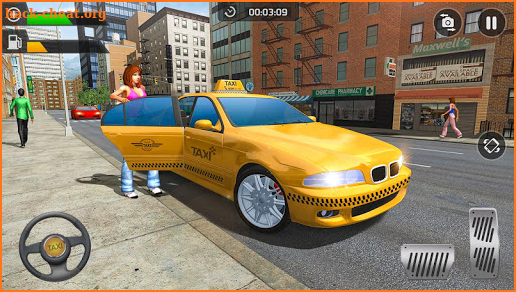 Modern Taxi Drive Parking 3D Game: Taxi Games 2020 screenshot