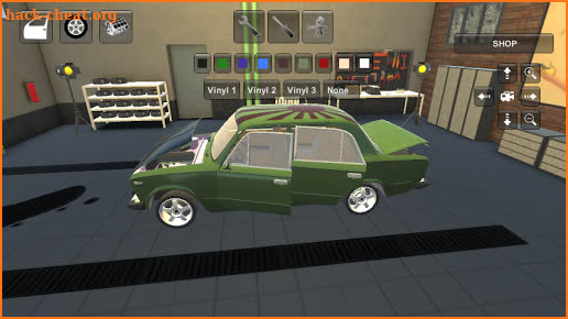 Modified Car Tuning System City Traffic Racing screenshot