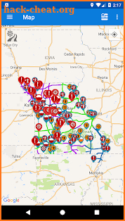 MoDOT Traveler Information screenshot