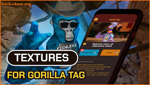 Mods for Gorilla Tag screenshot