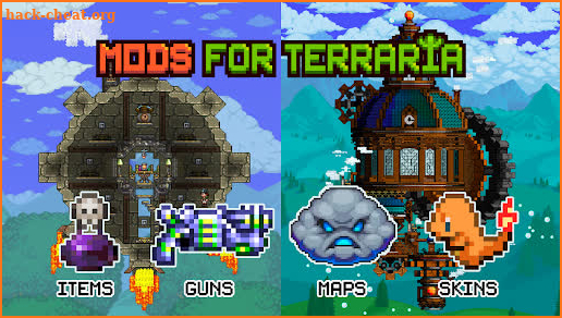 Mods for Terraria - Map n Skin screenshot