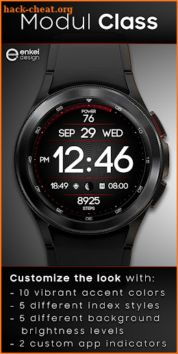 Modul Class - watch face screenshot