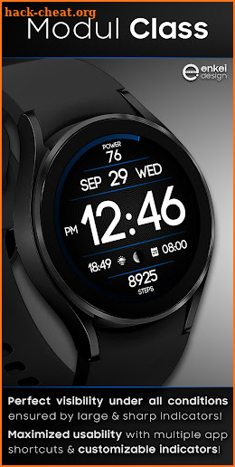 Modul Class - watch face screenshot