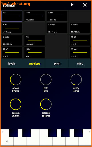 Modular Synthesizer screenshot