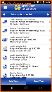 Moeller High School Sports screenshot