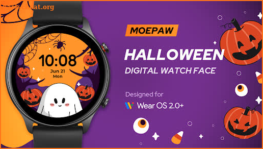 Moepaw Halloween Watch Face screenshot