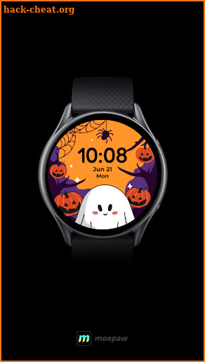 Moepaw Halloween Watch Face screenshot