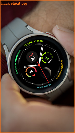 Moepaw Infograph Watch Face screenshot