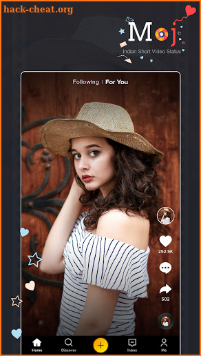Moj - Indian Short Video Status App Free screenshot