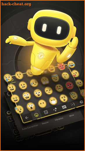 Moji AI Keyboard Theme for Facemoji screenshot