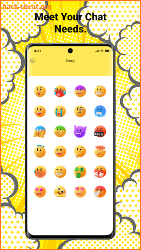 Mojiwave screenshot