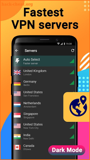 Mojo VPN - Super Fast Free VPN & VPN Hotspot screenshot