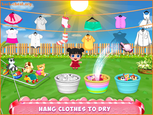 Mom Baby Clothes Washing Laundry screenshot