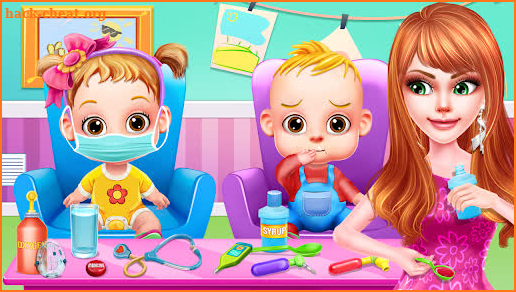 Mom Maternity & Little Twins Baby Daily Caring Fun screenshot