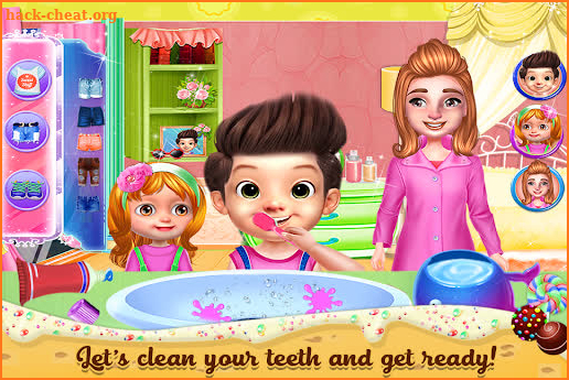 Mommy and baby cooking screenshot