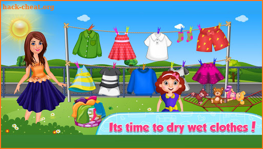 Mommy Baby Clothes Laundry Wash screenshot