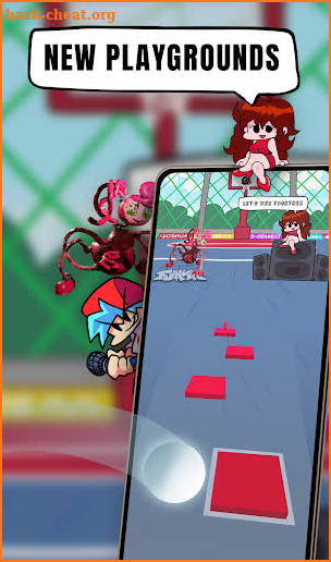 Mommy Long Legs Vs FNF Tiles screenshot