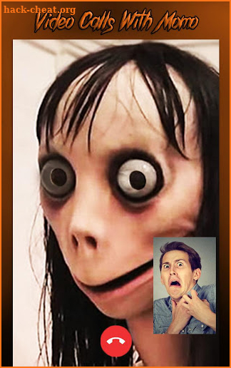 Momo Challenge : Horror Video Call Simulation Momo screenshot